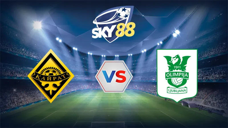 Dự đoán soi kèo Kayrat Almaty vs Olimpija Ljubljana 22h00 ngày 15/07/2025 – Vòng Loại Champions League