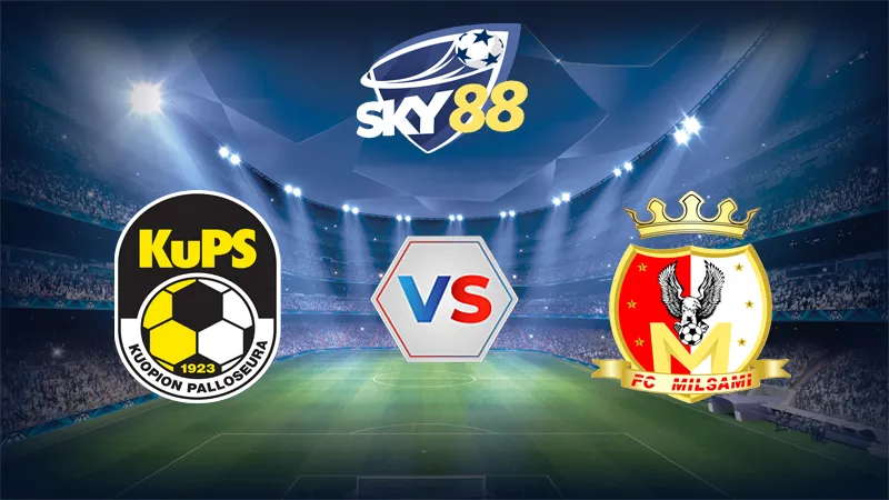 Dự đoán soi kèo KuPS Kuopio vs FC Milsami 22h00 ngày 08/07/2025 - Vòng Loại Champions League