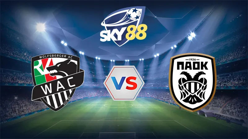 Dự đoán soi kèo Wolfsberger AC vs PAOK 00h00 ngày 15/08/2025 – Vòng Loại Europa League